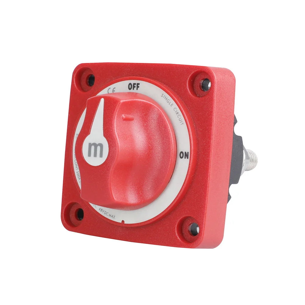 2 3 4 Position Battery Mass Switch Cut Single Dual  M-Series Marine Boat 12-48V 100-300A Heavy Duty Isolator Disconnect Rotary