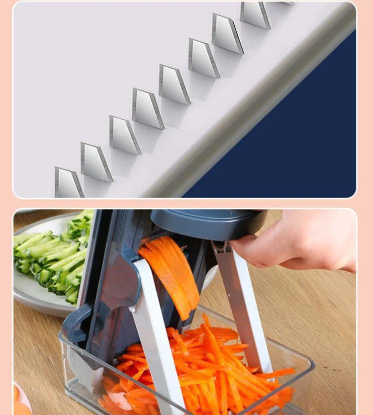 Multifunction Vegetable Cutter Meat Potato Slicer Shredding Carrot Grater Kitchen Accessories Steel Blade Kitchen Tool