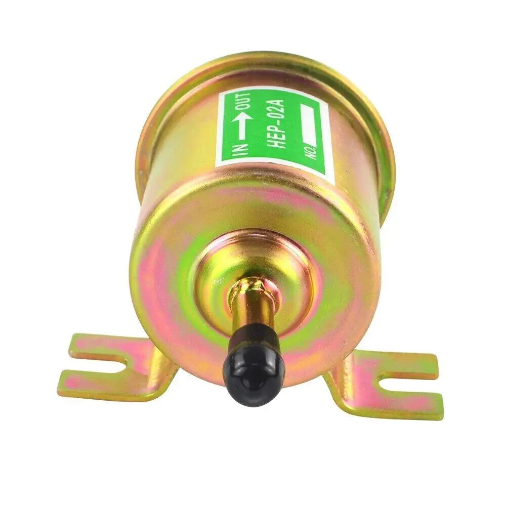 High Quality Low Pressure Universal Diesel Petrol Gasoline Electric Fuel Pump HEP-02A 12V 24V For Car Motorcycle ATV Fuel Pump