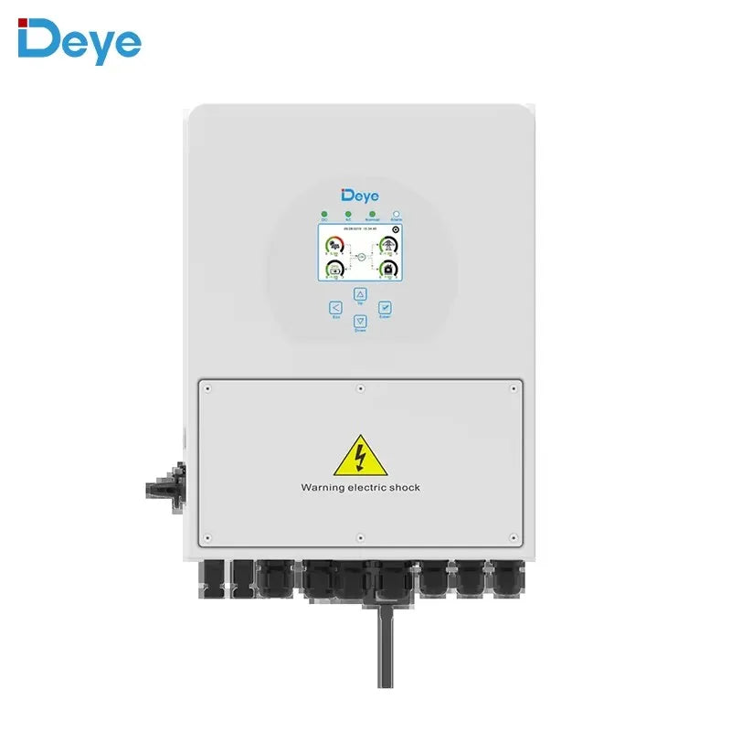 DeYe Hybrid Inverter and Lithium Grid 8KW 12KW Solar Inverter Pv array Inverter Protection level IP 65