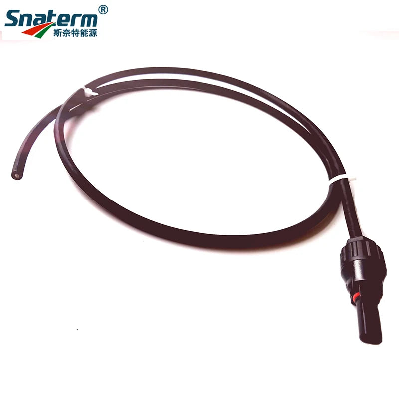 1 Pair Female and Male Single head solar extension wire cable PV wire 6/4/2.5/1.5 mm2 Solar PV Cable 1M 2M 3M 5M 8M 10M Meters