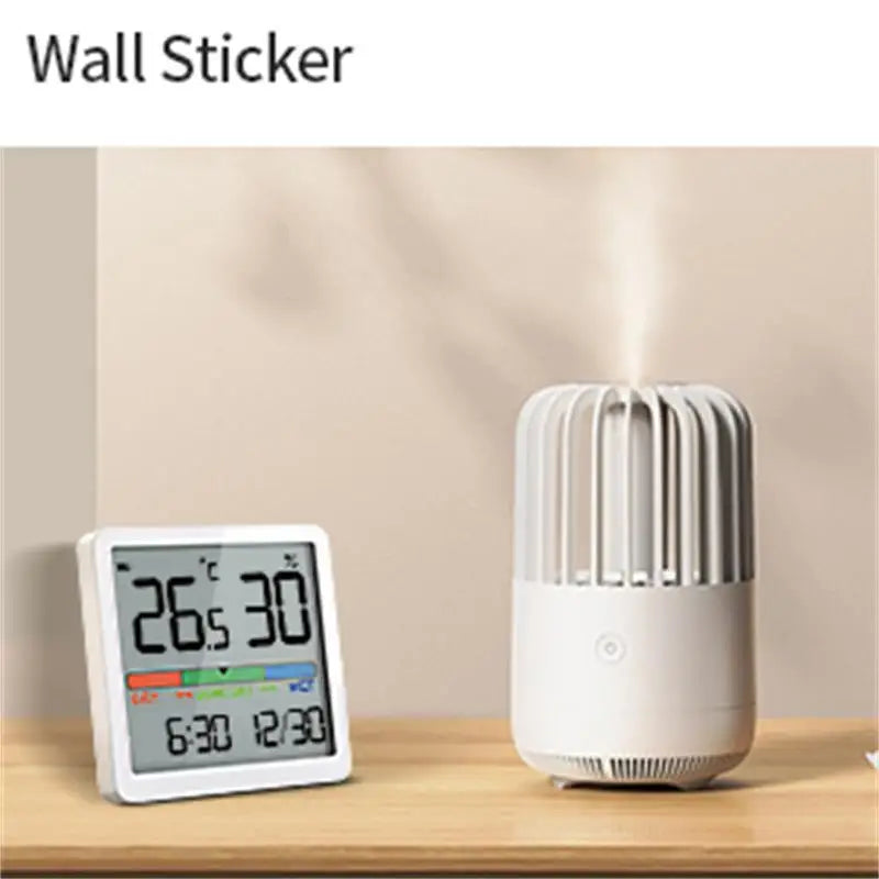NOKLEAD Indoor Temperature Humidity Meter Home LCD Digital Thermometer Hygrometer Sensor Gauge Weather Station Smart Monitor