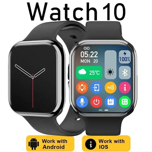 2025New GPS Smart Watch Series 10 For Apple Watch 10 Memory Music Video Bluetooth Call Waterproof NFC Smartwatch For Android IOS
