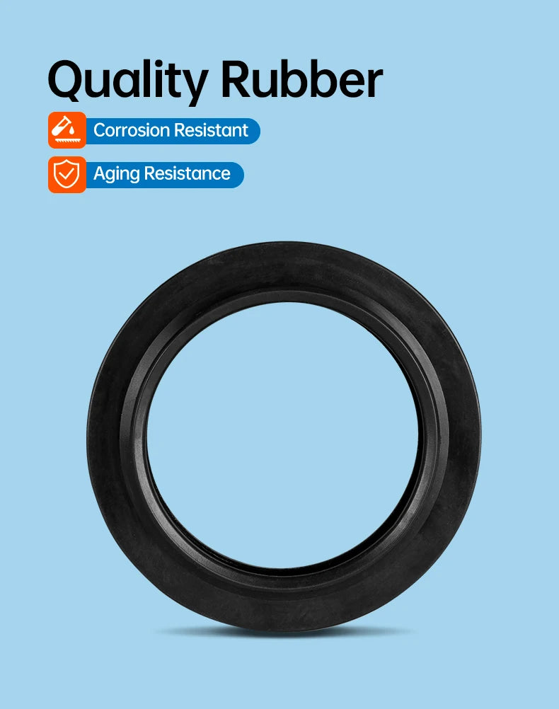 Rubber Toilet Seal for RV Cassette Waste Tank Universal Gasket Ring for Camper Caravan, Portable Toilets
