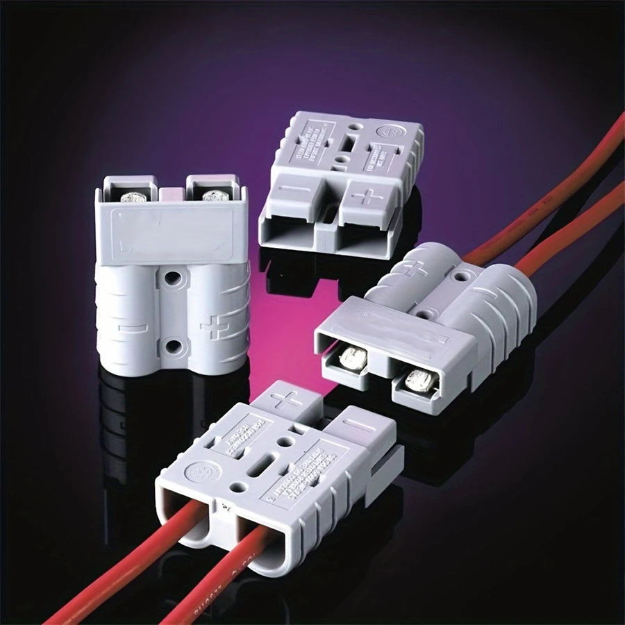 2/6/10Pcs 50A 120A 175A 350A Battery Charging Connector 600V High Current Fast Power Plug for Electric Car Batteries, Solar Cables