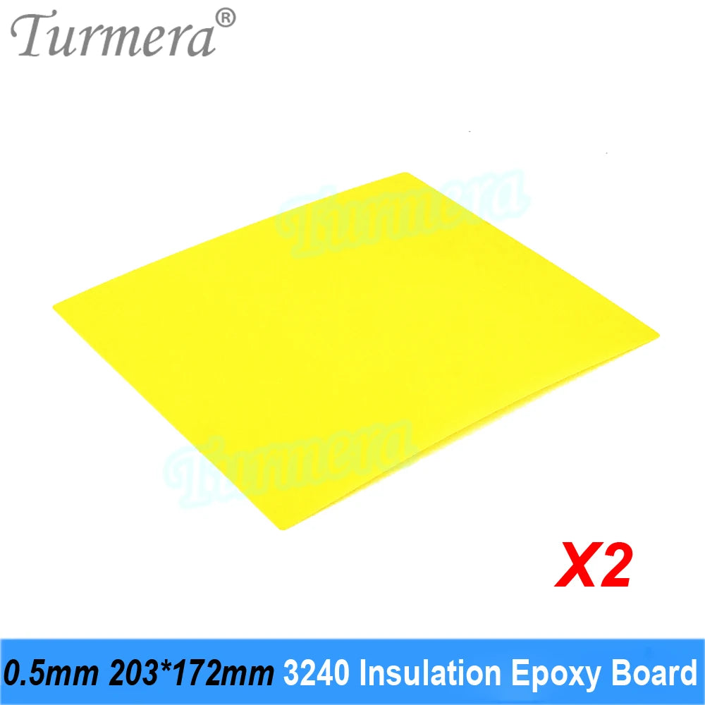 Turmera 3240 Insulation Epoxy Plate 0.5mm Thickness 203*172mm for 3.2V 280Ah 320Ah 310Ah 90Ah 12.8V Lifepo4 Battery Pack Diy Use