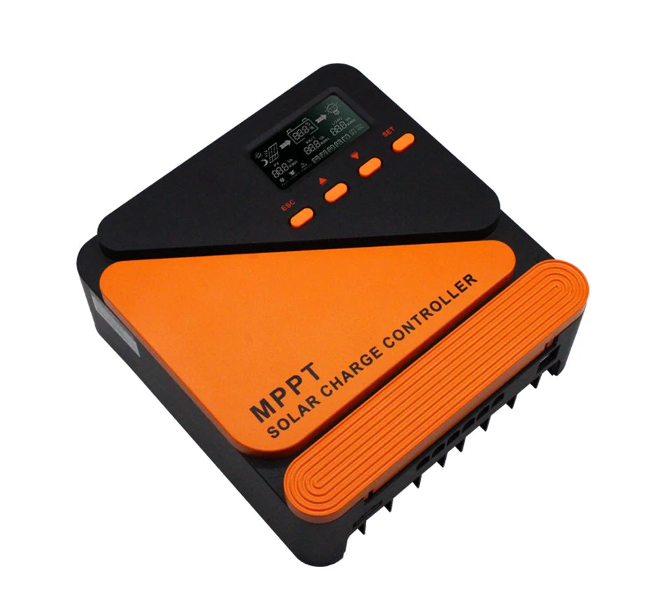 EASUN Solar Charge Controller MPPT 60A 50A 40A 30A 20A 10A Solar Panel Solar Charge Regulator 12V 24V Battery PV Input 100VOC