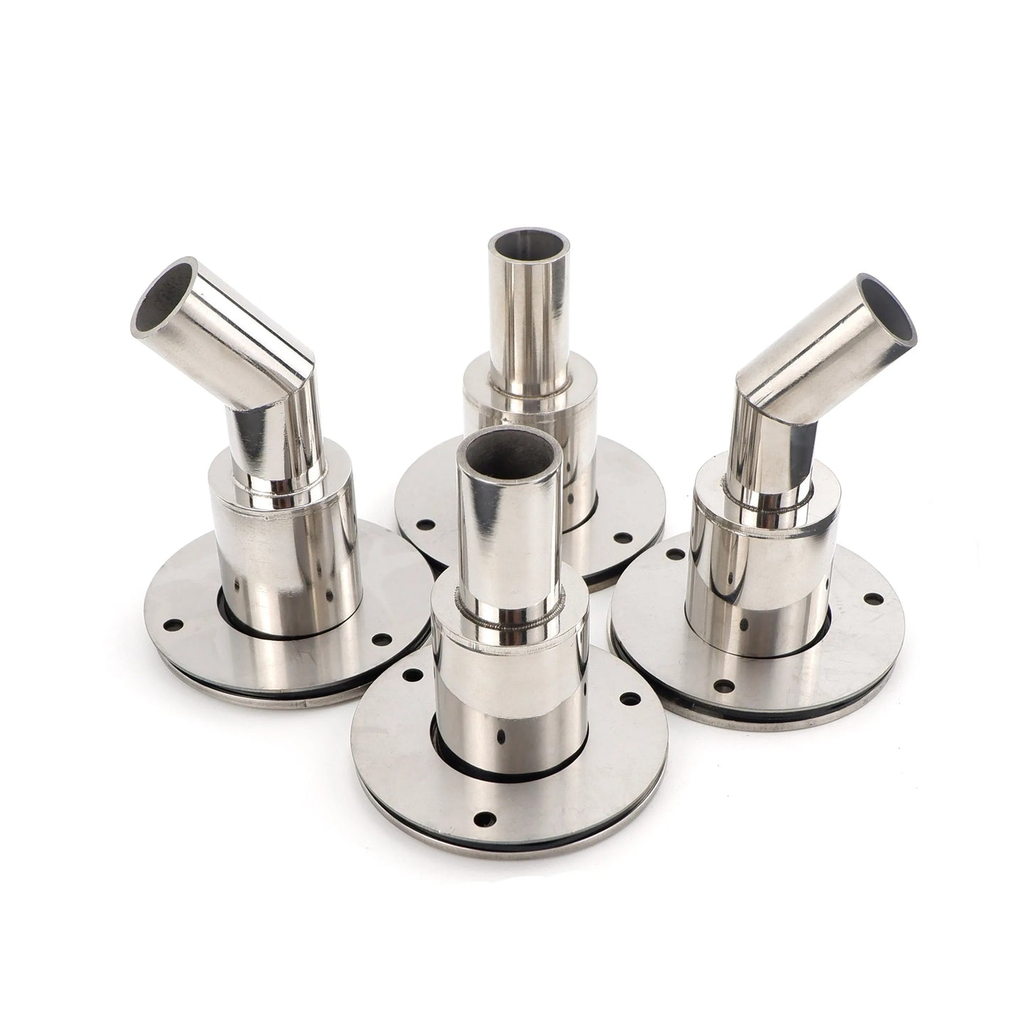 22mm / 24mm Stainless Steel Thru Hull Exhaust Fitting Tube Pipe Socket Hardware Part Air Diesel Heater For Car Boat Truck