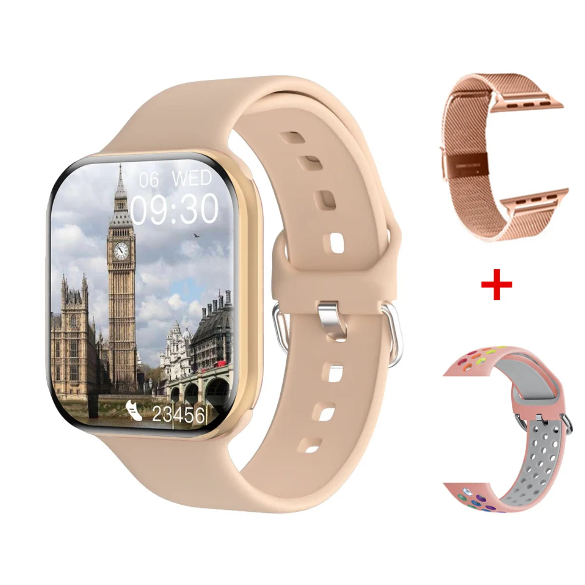 2025New GPS Smart Watch Series 10 For Apple Watch 10 Memory Music Video Bluetooth Call Waterproof NFC Smartwatch For Android IOS