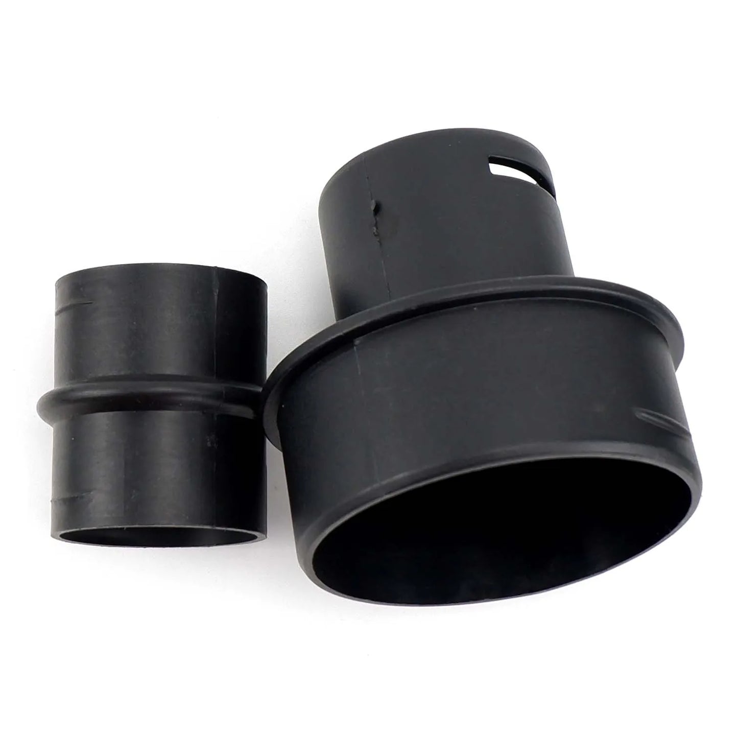 42to60mm 42to75mm Converter + T or Flat Connector Diesel Heater Air Duct Ducting Black For Car Truck VAN Camper