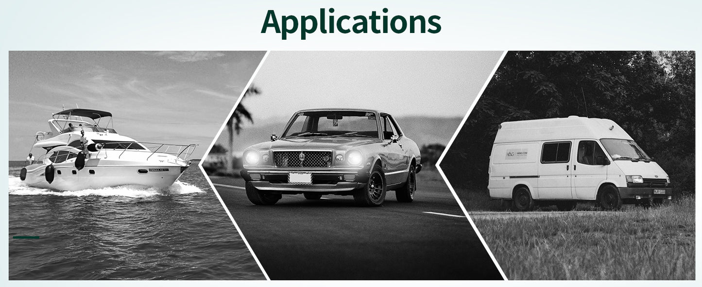 DaierTek 6 12 Way Fuse Block 12 Volt Blade Fuse Block with LED Indicator Circuit Fuse Box 12V ATO/ATC Marine Fuse Panel For Car