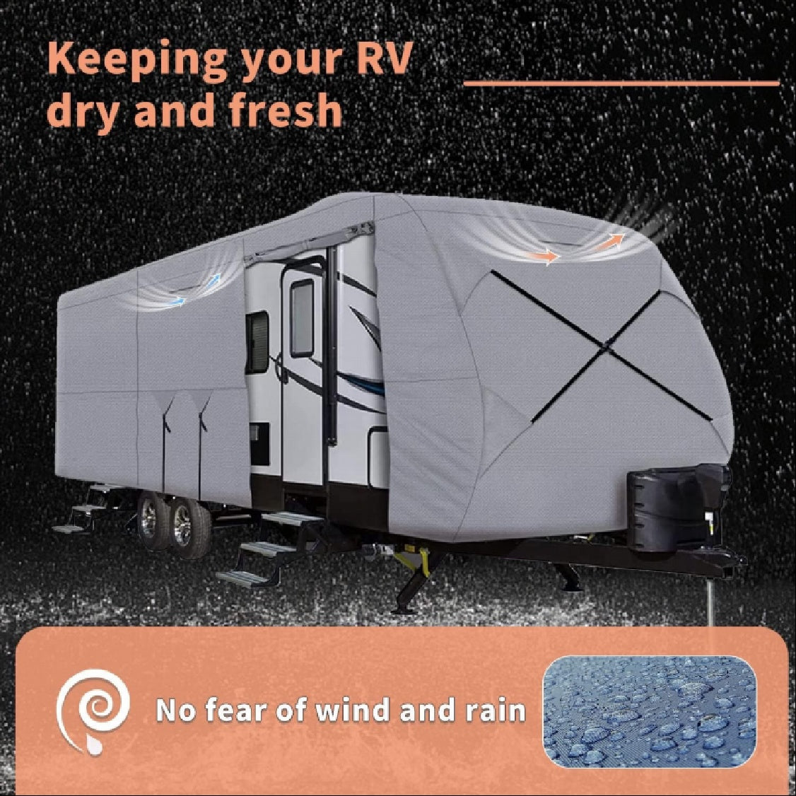 copertura quattro stagioni per camper e caravan